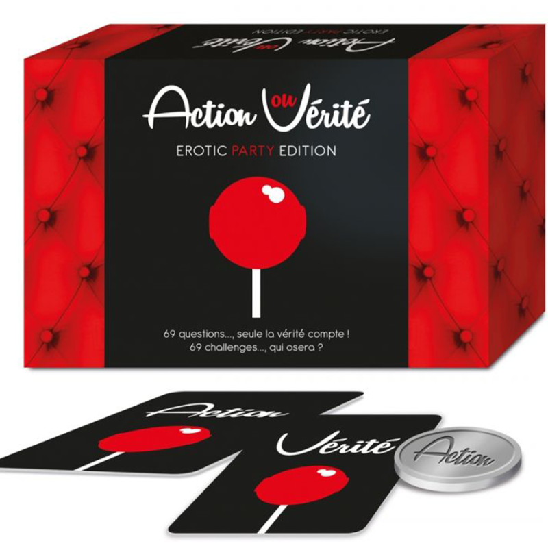 Jeux et Livres JEU ACTION OU VERITE DE TEASE & PLEASE