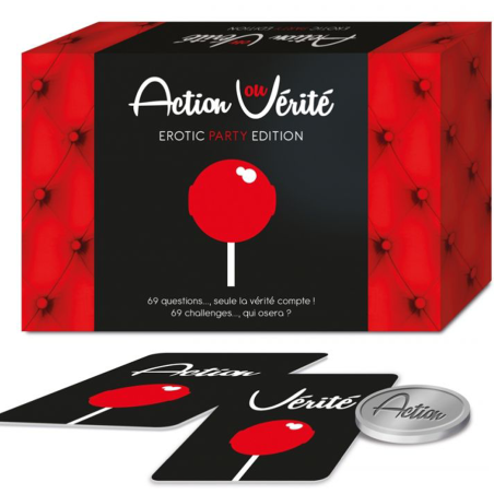 Jeux et Livres JEU "ACTION OU VERITE" DE "TEASE & PLEASE"