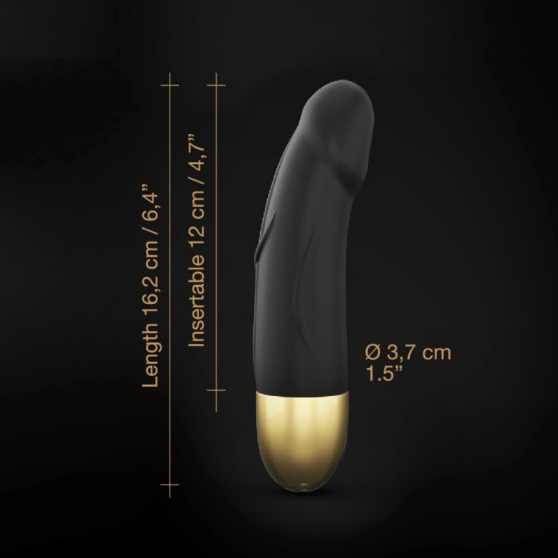 Love toys REAL VIBRATION S 2.0 RECHARGEABLE Noir & Or DE DORCEL