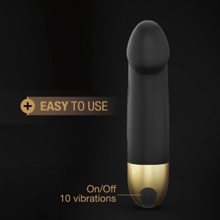 Love toys REAL VIBRATION "S" 2.0 RECHARGEABLE Noir & Or DE "DORCEL"