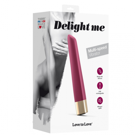 Love toys ROUGE A LEVRES PRUNE "DELIGHT ME" DE "LOVE TO LOVE"