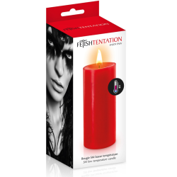 BOUGIE "SM" ROUGE DE "FETISH TENTATION"
