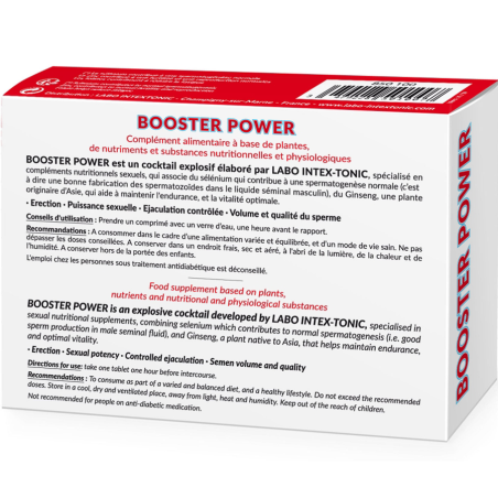 Aphrodisiaques BOOSTER POWER