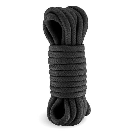 ACCESSOIRES CORDE "PLAY SHIBARI" NOIRE 10 M DE "SWEET CARESS"