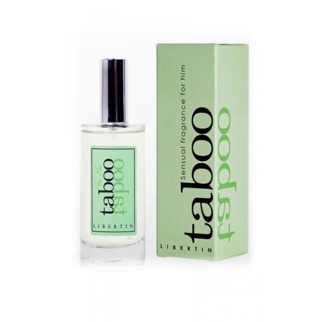 Aphrodisiaques EAU DE PARFUM D ATTIRANCE LIBERTIN TABOO aux pheromones vegetales pour lui