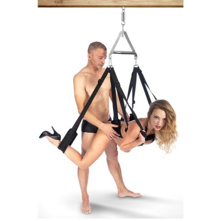 ACCESSOIRES BALANCOIRE FETICHISTE "SWING TRAP" DE "FETISHTENTATION"