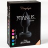PLUG VIBRANT "ZEUS" AVEC LED A TELECOMMANDE DE "YRANUS"