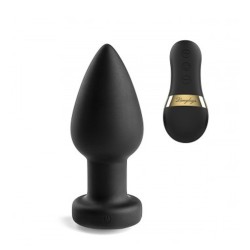 Plugs & Chapelets Anals PLUG VIBRANT ZEUS AVEC LED A TELECOMMANDE DE "YRANUS" TAILLE L
