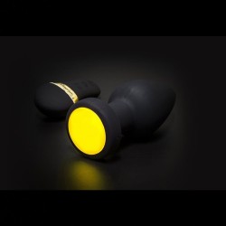 PLUG VIBRANT "ZEUS" AVEC LED A TELECOMMANDE DE "YRANUS"