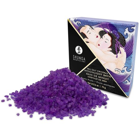 Bien-être SEL DE BAIN DE MINUIT DE "SHUNGA" parfum fruits exotiques