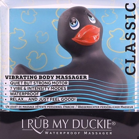 Love toys CANARD BLACK VIBRANT CLASSIC "I RUB MY DUCKIE" DE "BIG TEAZE TOYS"