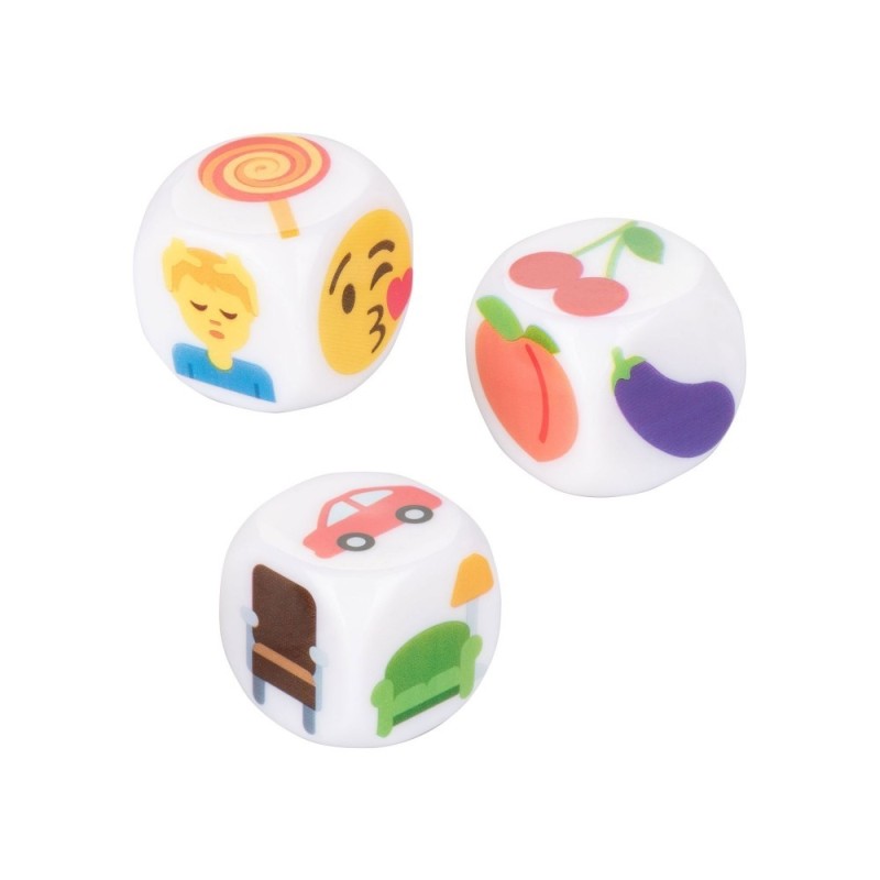 JEU DE DES COQUINS EMOJIS DE "CALEXOTICS"