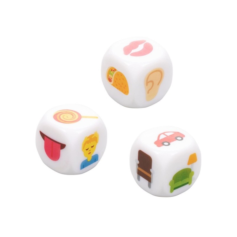 JEU DE DES COQUINS EMOJIS DE "CALEXOTICS"