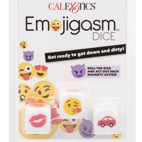 Jeux et Livres  JEU DE DES COQUINS EMOJIS DE "CALEXOTICS"