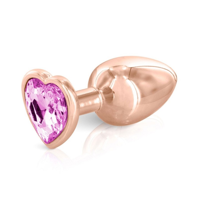 Plugs & Chapelets Anals PLUG METAL PINK GOLD GLORIA TAILLE M DE HIDDEN EDEN