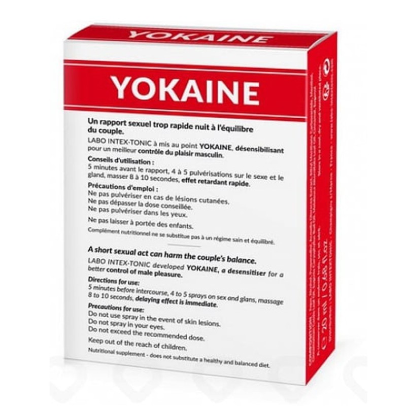 Aphrodisiaques RETARDANT "YOKAINE"