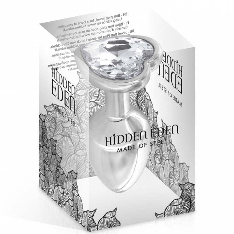 Plugs & Chapelets Anals PLUG METAL SILVER GLORIA TAILLE M DE HIDDEN EDEN