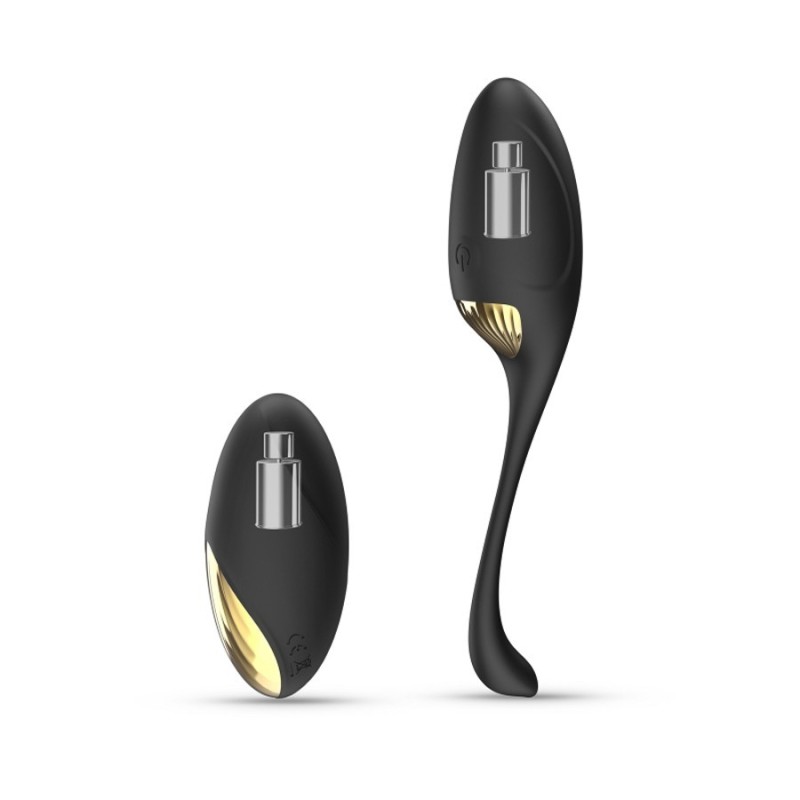 Love toys OEUF VIBRANT 2 EN 1 SECRET ORGASM NOIR DE DORCEL
