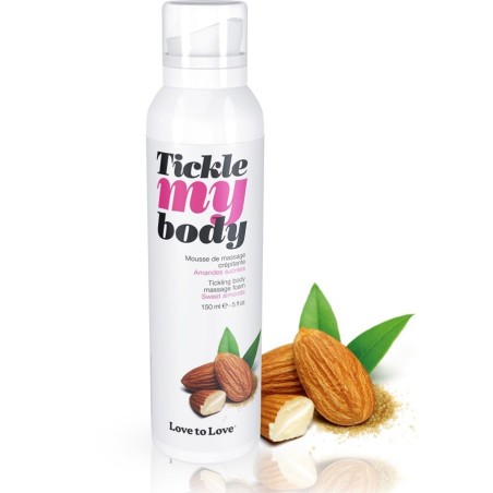 Bien Etre MOUSSE DE MASSAGE TICKLE MY BODY PARFUM AMANDES SUCREES DE LOVE TO LOVE Bien Etre MOUSSE DE MASSAGE TICKLE MY BODY PARFUM AMANDES SUCREES DE LOVE TO LOVE