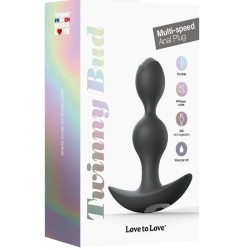 PLUG VIBRANT NOIR "TWINNY BUD" DE "LOVE TO LOVE"