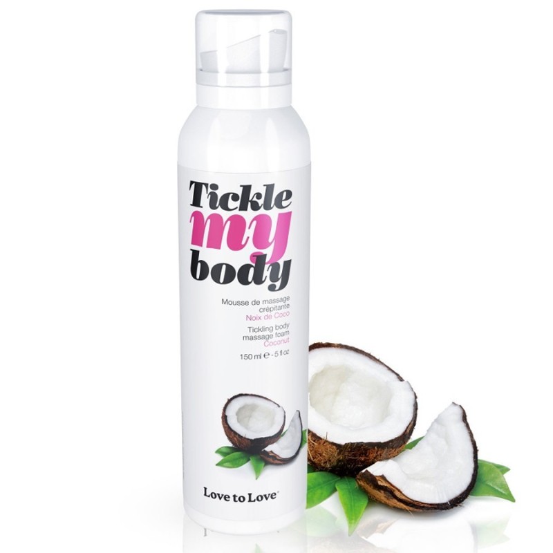 copy of MOUSSE DE MASSAGE "TICKLE MY BODY" PARFUM FRAISE