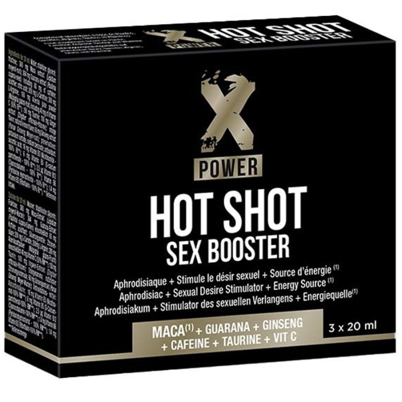Aphrodisiaques HOT SHOT SEX BOOSTER ( 3X20ml )