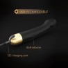 Love toys REAL VIBRATION M 2.0 RECHARGEABLE Noir & Or DE DORCEL