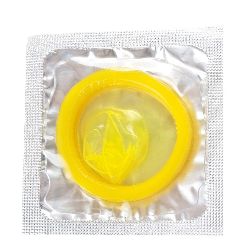 Bien Etre PRESERVATIF SENSITEX TUTTI FRUTTI parfum banane