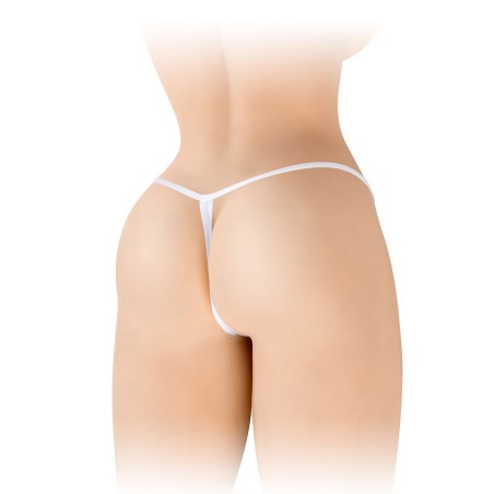 Lingerie STRING BLANC OUVERT "DANUTA" DE "FASHION SECRET"