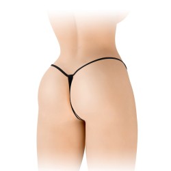copy of STRING "VENUSINA" NOIR AVEC PERLES DE "FASHION SECRET"