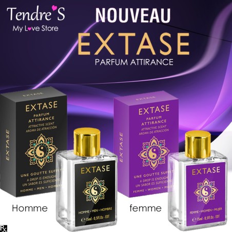 Aphrodisiaques PARFUM D ATTIRANCE "EXTASE"