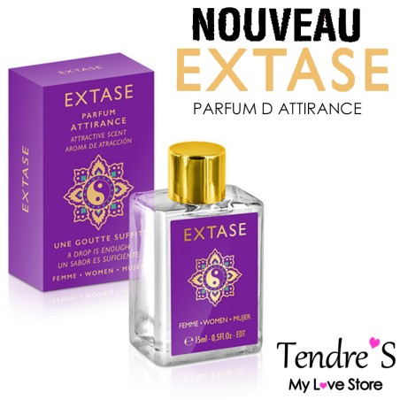 Aphrodisiaques PARFUM D ATTIRANCE "EXTASE"