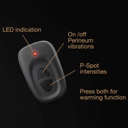 Love toys STIMULATEUR PROSTATIQUE ROTATIF VIBRANT P-SWING DE DORCEL