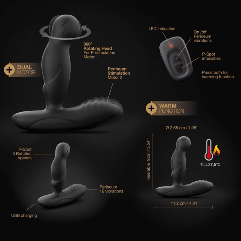 copy of STIMULATEUR PROSTATIQUE VA ET VIENT "P-STROKER" DE "DORCEL"