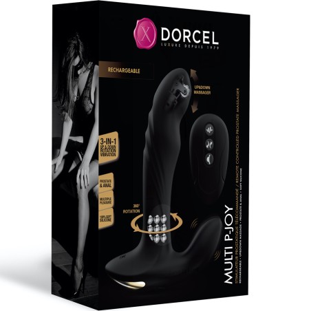 Love toys STIMULATEUR PROSTATIQUE VA ET VIENT ROTATIF VIBRANT "MULTI P-JOY" DE "DORCEL"