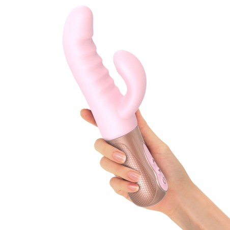 Love toys RABBIT VA ET VIENT SASSY BUNNY PINK DE "LOVE TO LOVE"